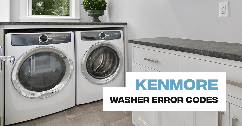 Kenmore Washer Error Codes