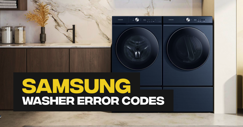 Samsung washer error codes