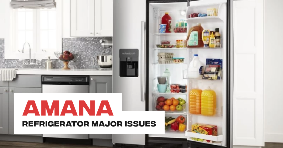Amana Refrigerator Major Issues