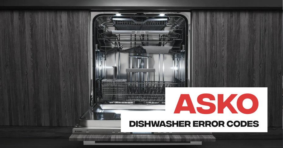 Asko Dishwasher Error Codes