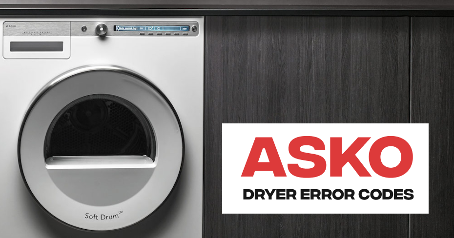 Asko Dryer Error Codes