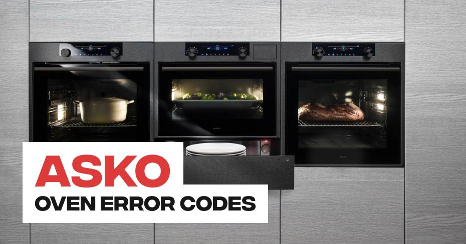 Asko Oven Error Codes