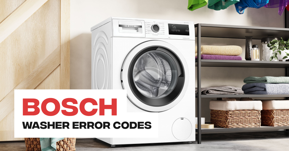 Bosch Washer Error Codes
