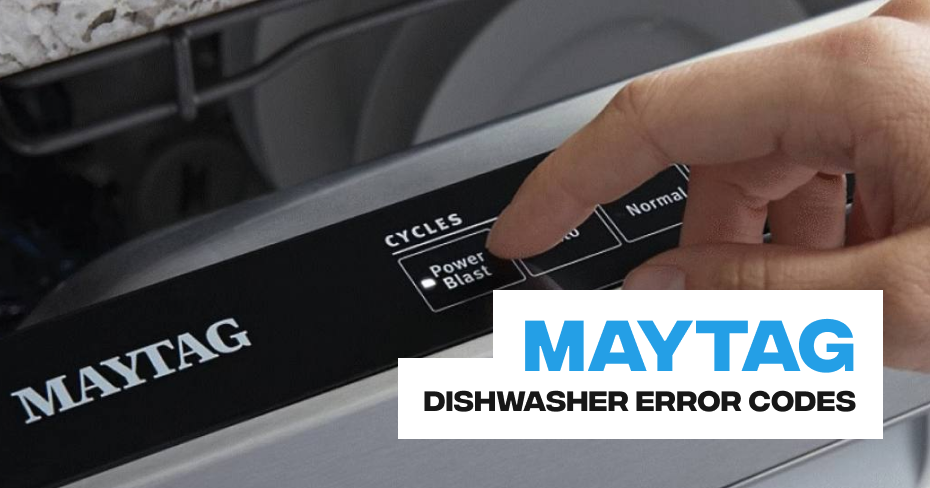 Maytag Dishwasher Error Codes