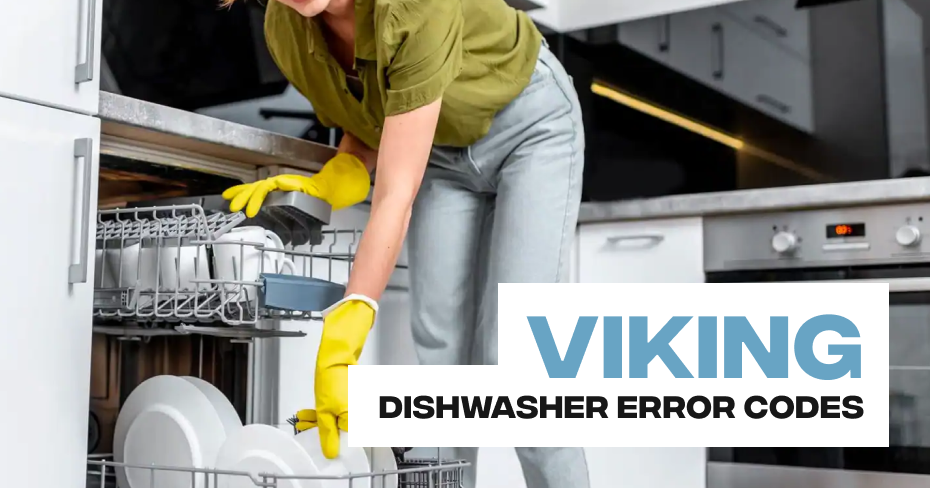 Viking Dishwasher Error Codes