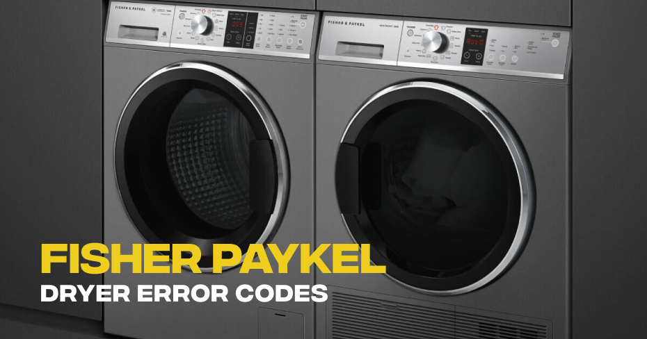 Fisher Paykel Dryer Error Codes